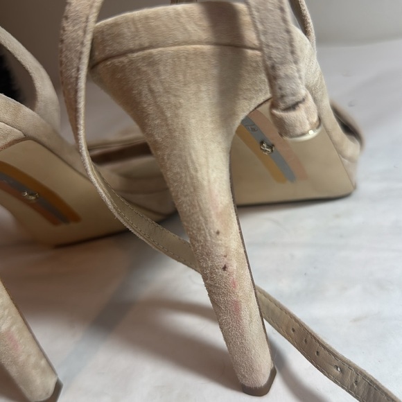 Sam Edelman Elegant Beige Women's Heels size 9 - Picture 4 of 6